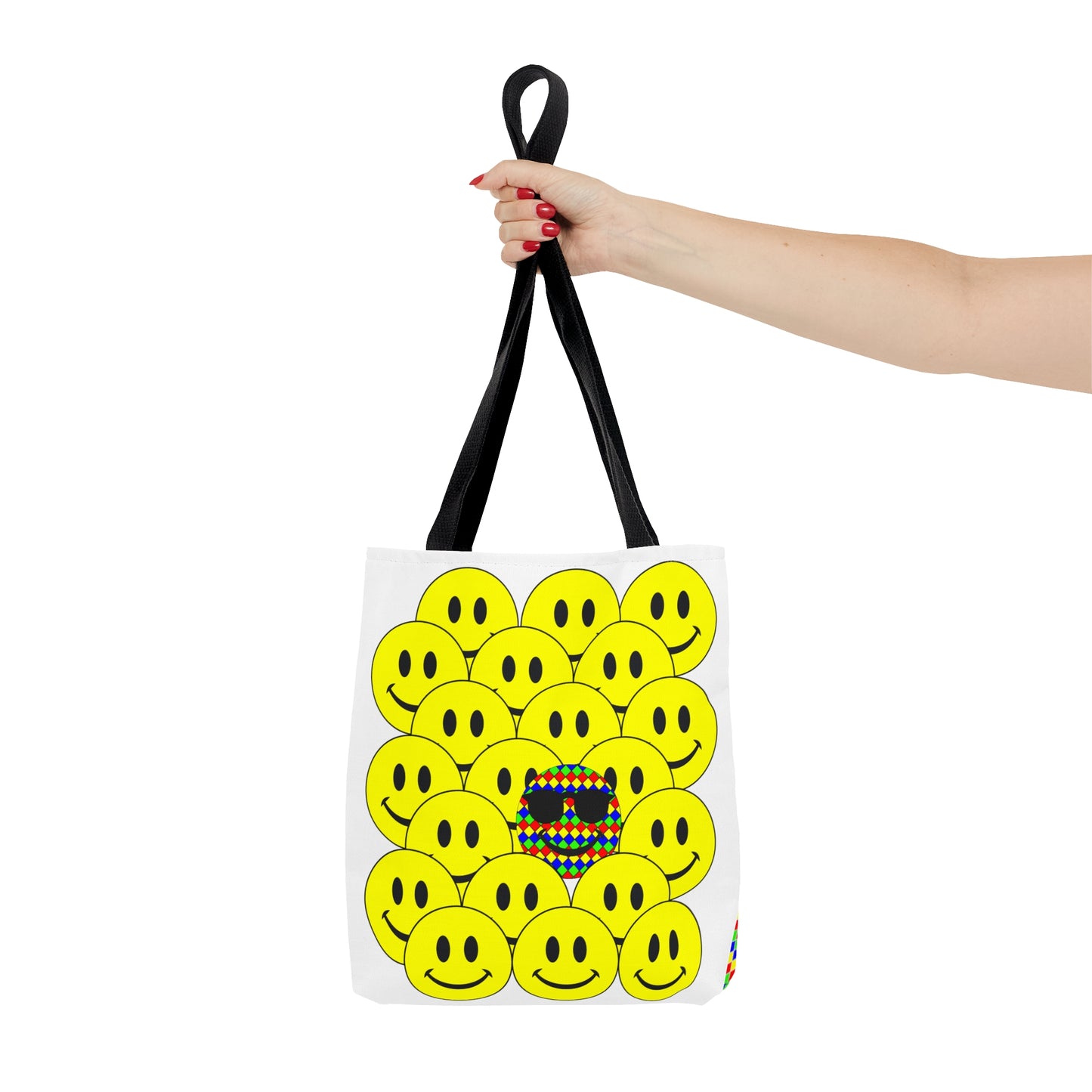 AOP Tote Bag "Think different"