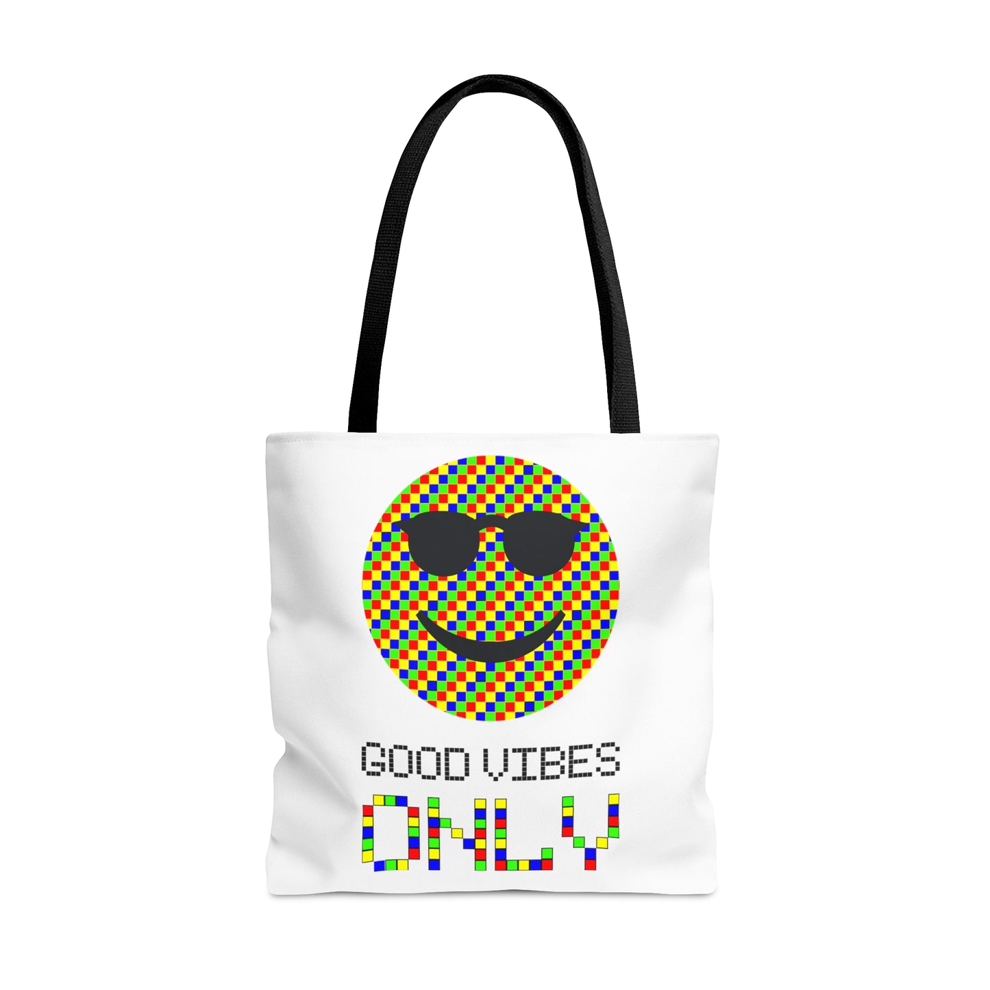 AOP Tote Bag "Good vibes ONLY"