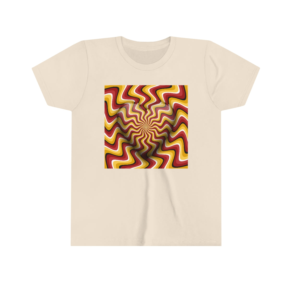 Youth Short Sleeve Tee "Optical illusion Heart"