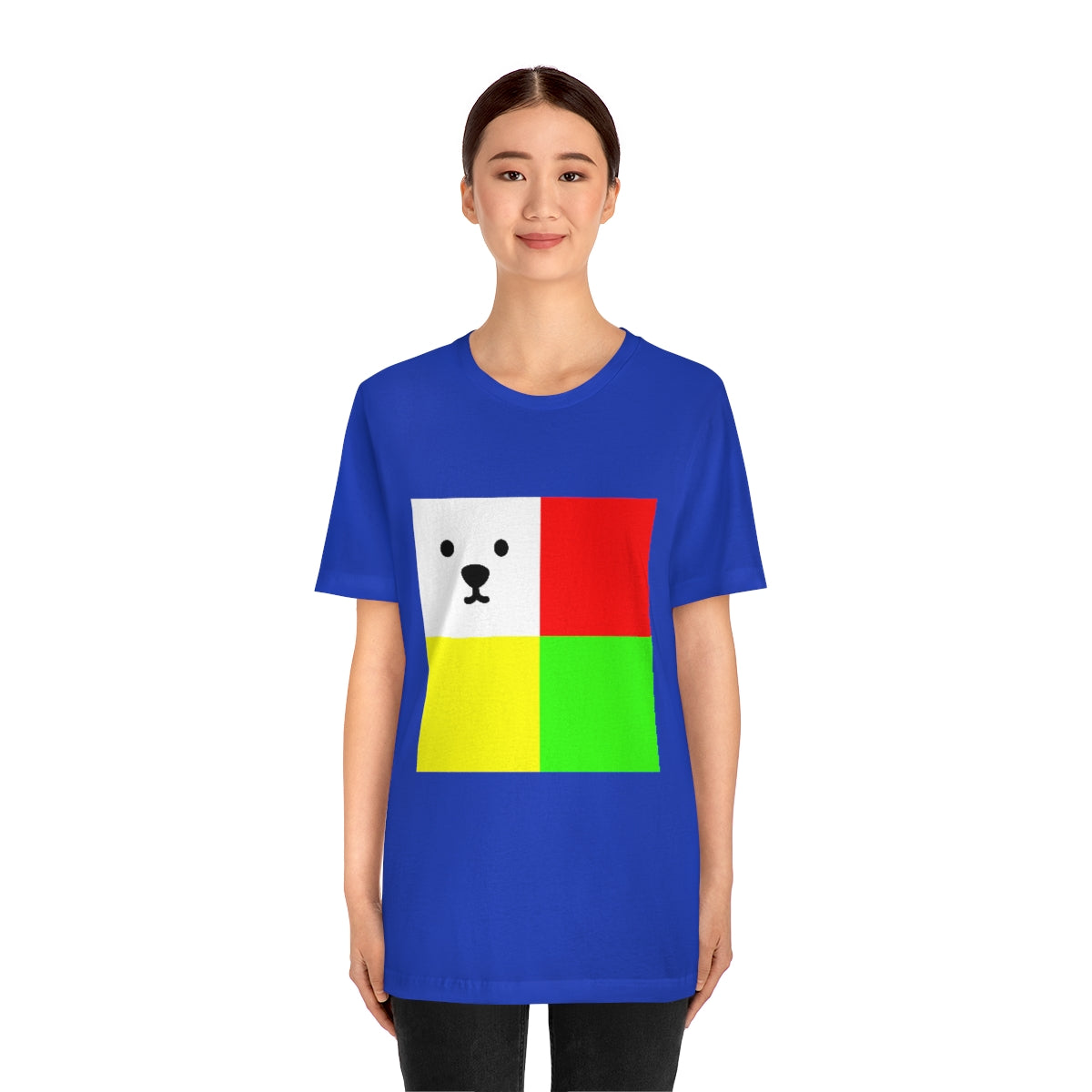Unisex Jersey Short Sleeve Tee "CuBeArea big logo"