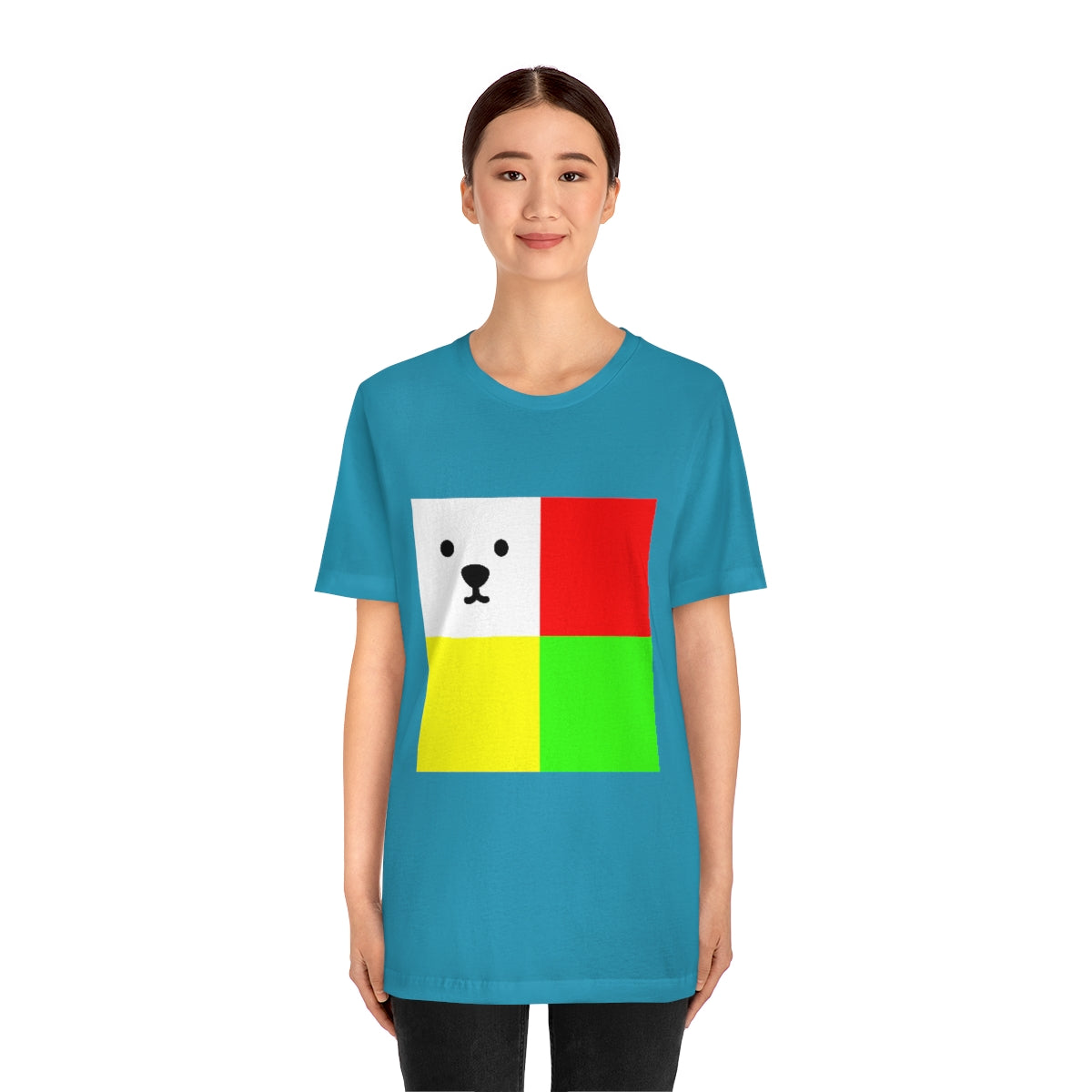 Unisex Jersey Short Sleeve Tee "CuBeArea big logo"