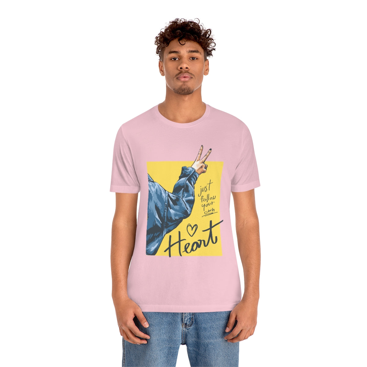 Unisex Jersey Short Sleeve Tee "Follow your heart"