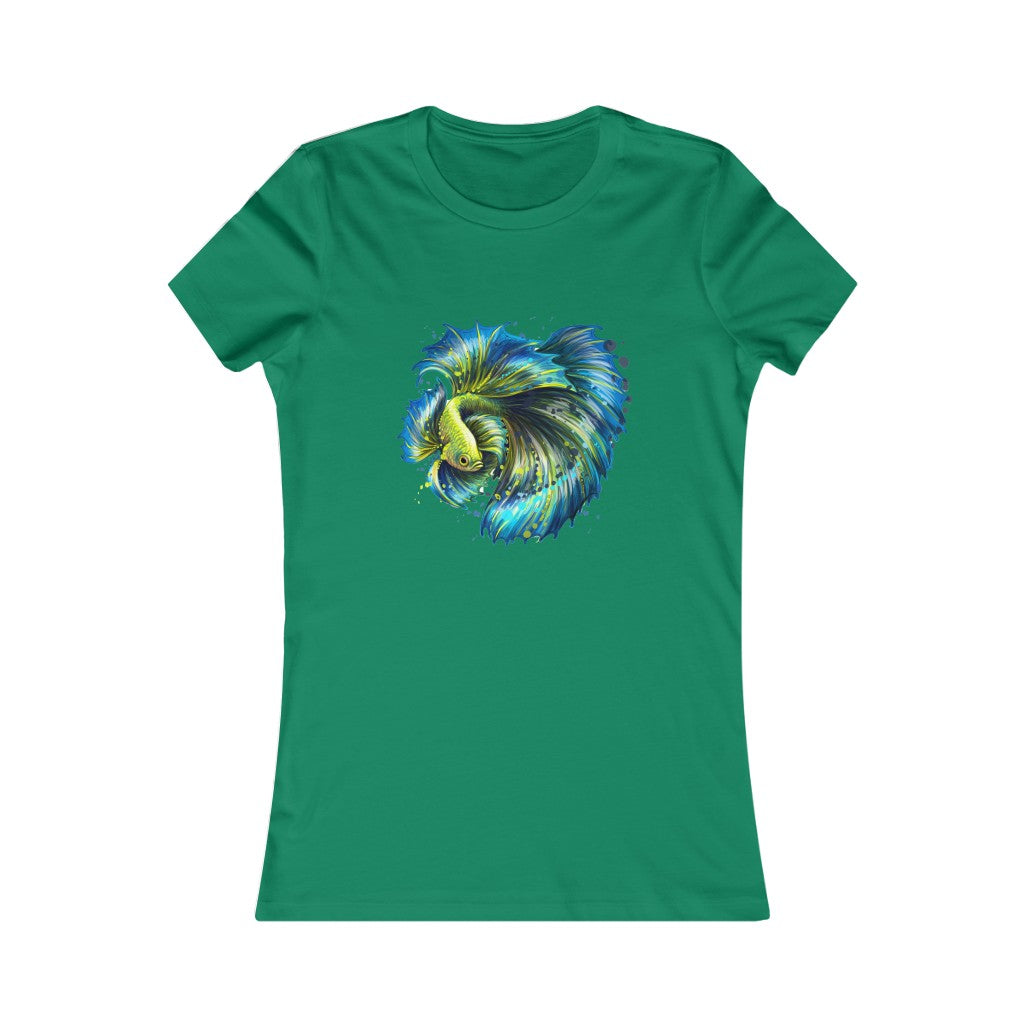 Women's Favorite Tee "Colorful tropical fish"