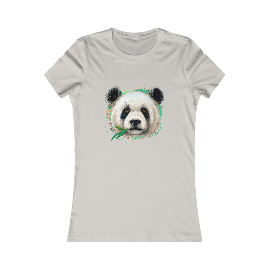 Women's Favorite Tee "Colorful panda"