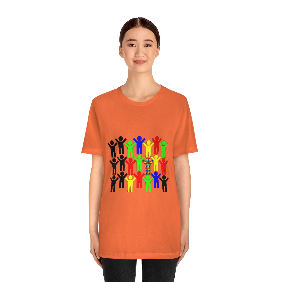 Unisex Jersey Short Sleeve Tee "Change the World by changing yourself"