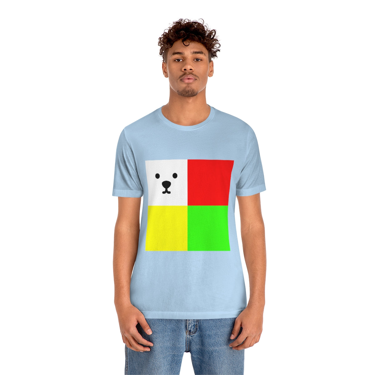 Unisex Jersey Short Sleeve Tee "CuBeArea big logo"