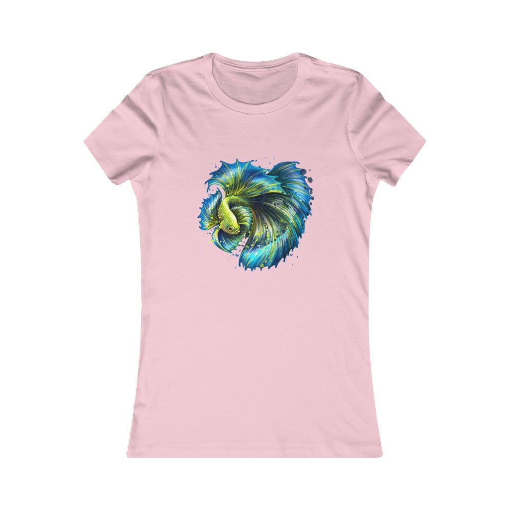 Women's Favorite Tee "Colorful tropical fish"