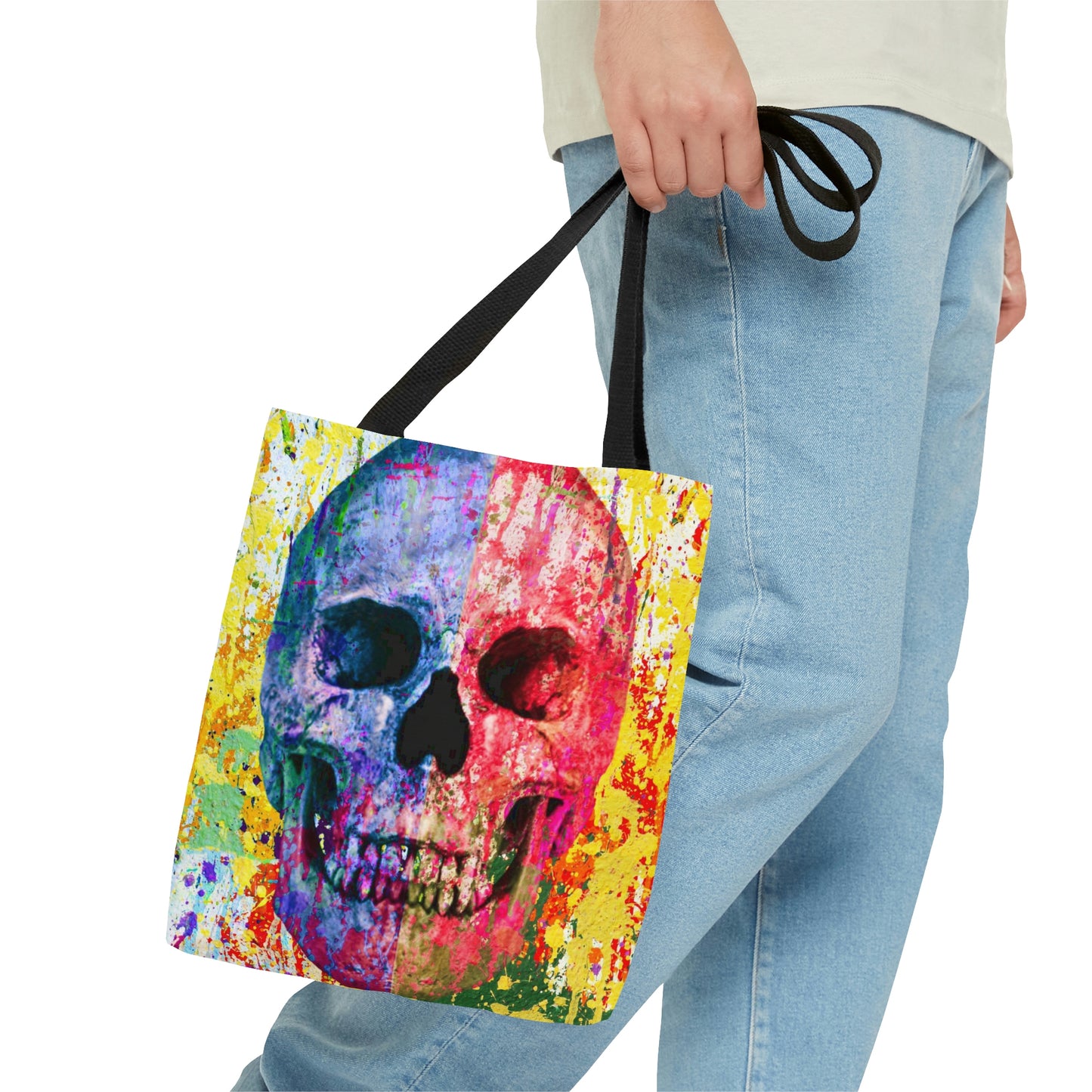 AOP Tote Bag "Skull"
