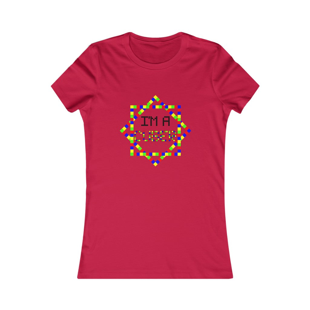 Women's Favorite Tee "I'm a cuber"
