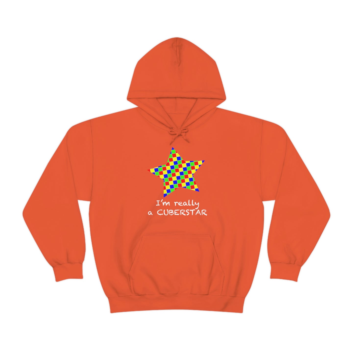 Unisex Heavy Blend™ Hooded Sweatshirt "I'm really a cuberstar"