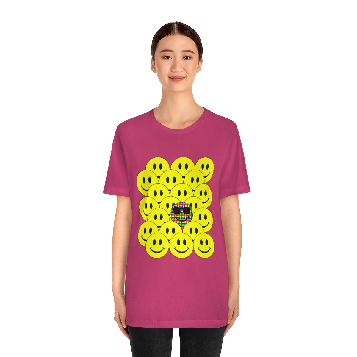 Unisex Jersey Short Sleeve Tee "Think different"