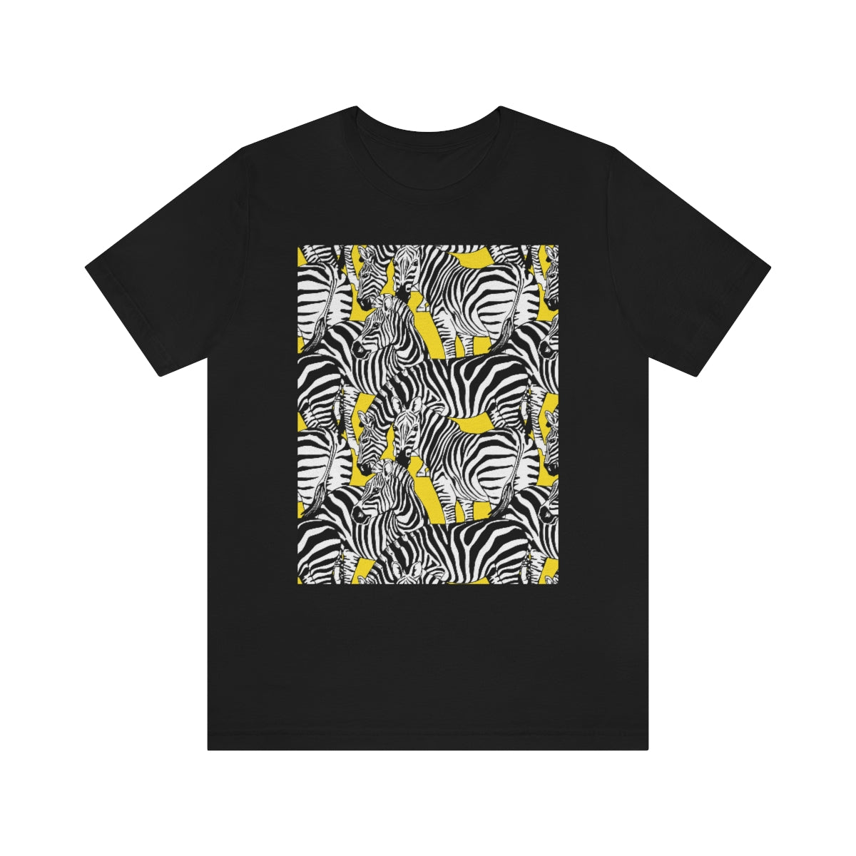 Unisex Jersey Short Sleeve Tee "Colorful zebras"