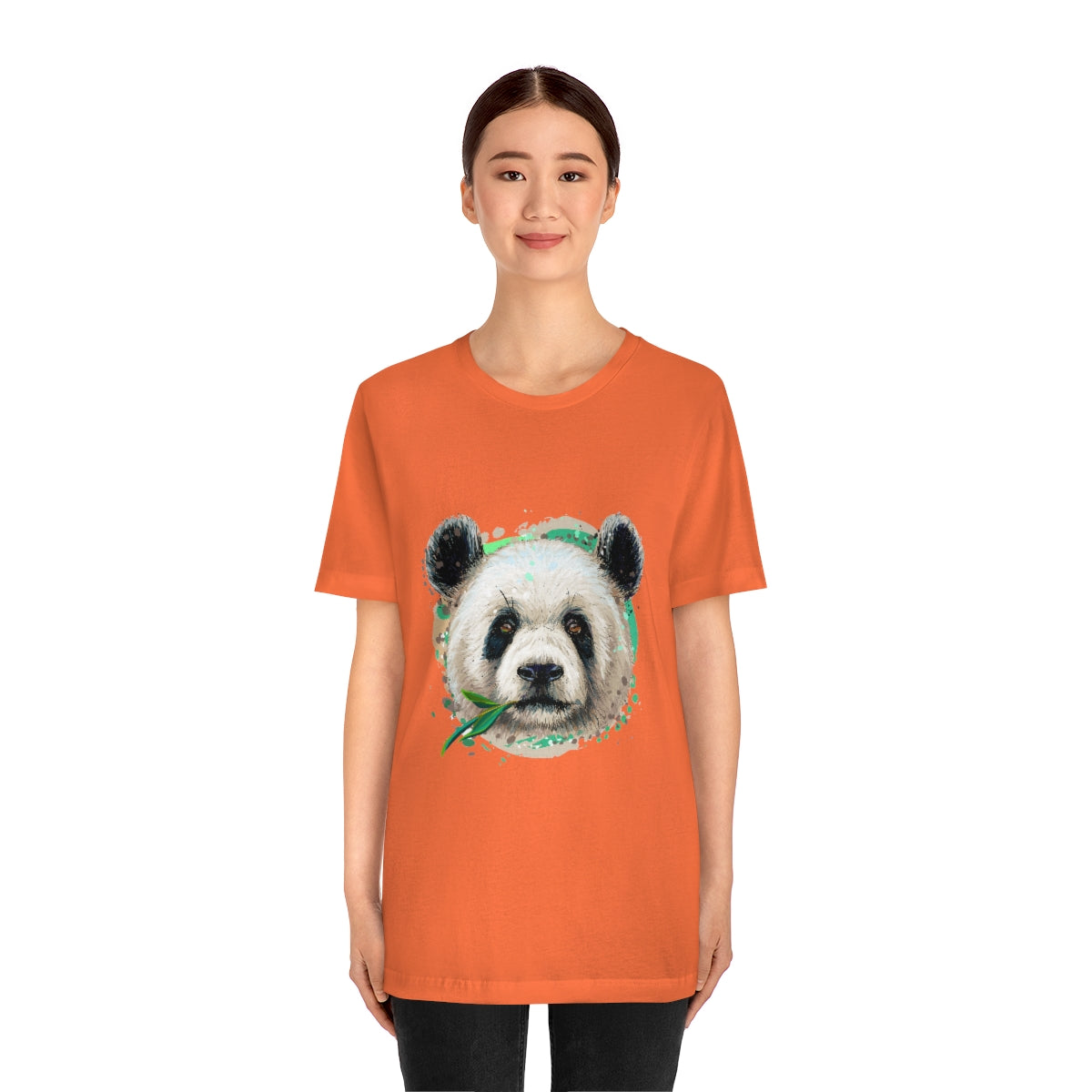 Unisex Jersey Short Sleeve Tee "Colorful panda"