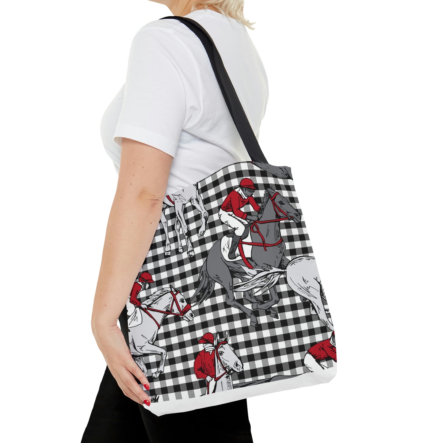 AOP Tote Bag "The running beautiful horse"