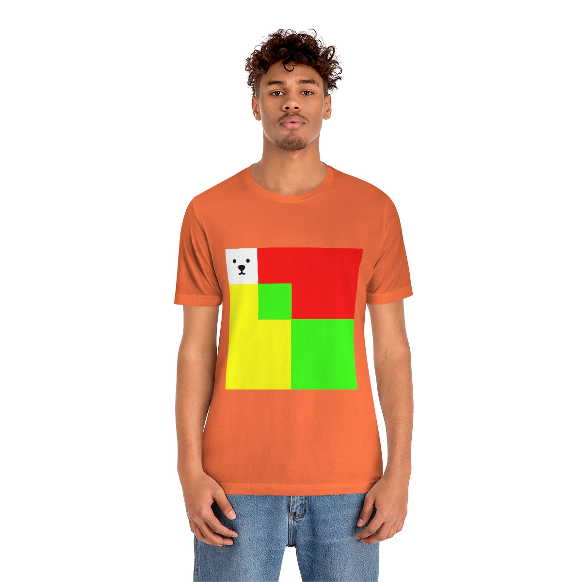 Unisex Jersey Short Sleeve Tee "CuBeArea abstract"