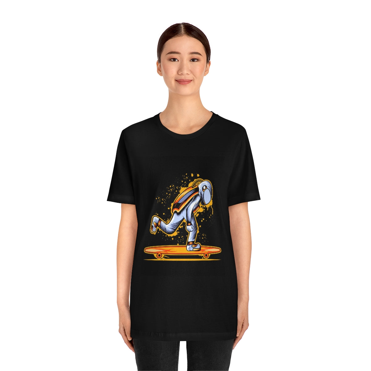 Unisex Jersey Short Sleeve Tee "Skateboarding"