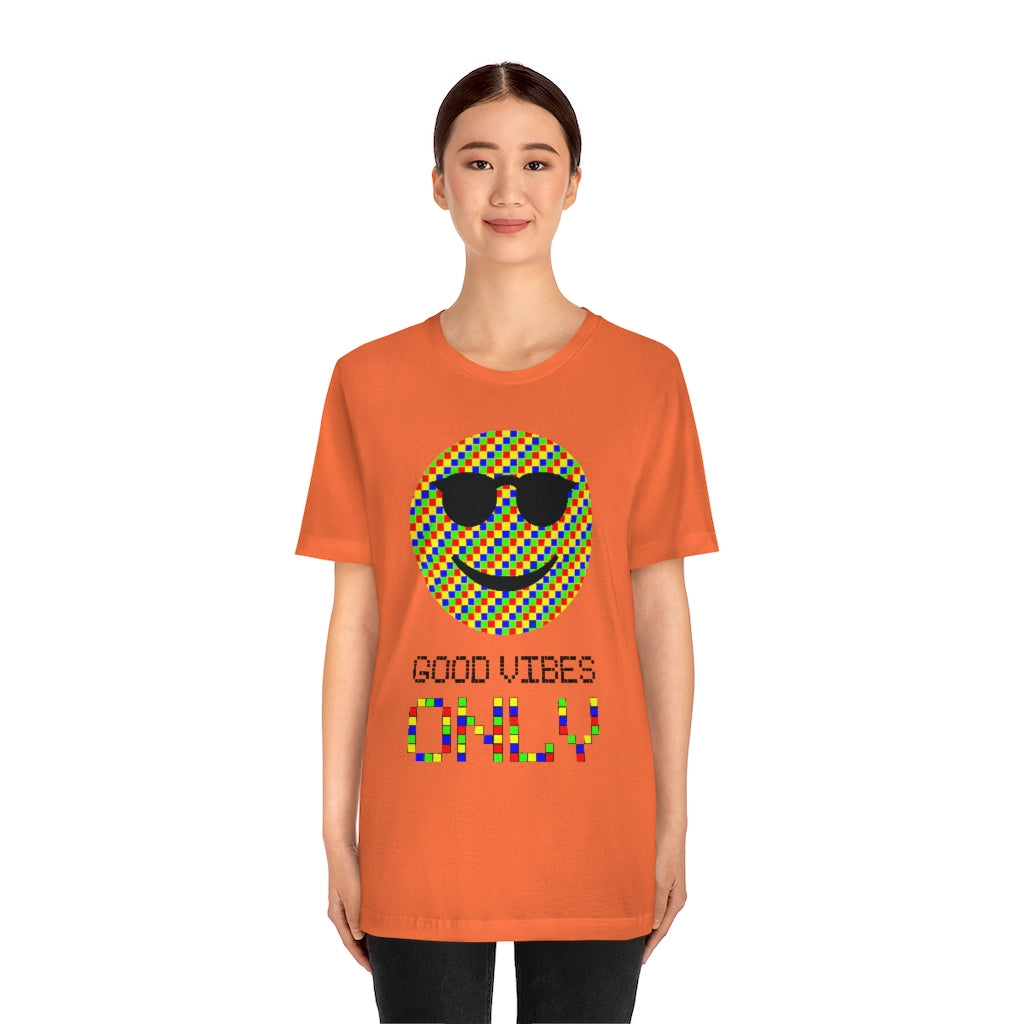 Unisex Jersey Short Sleeve Tee "Good vibes only"