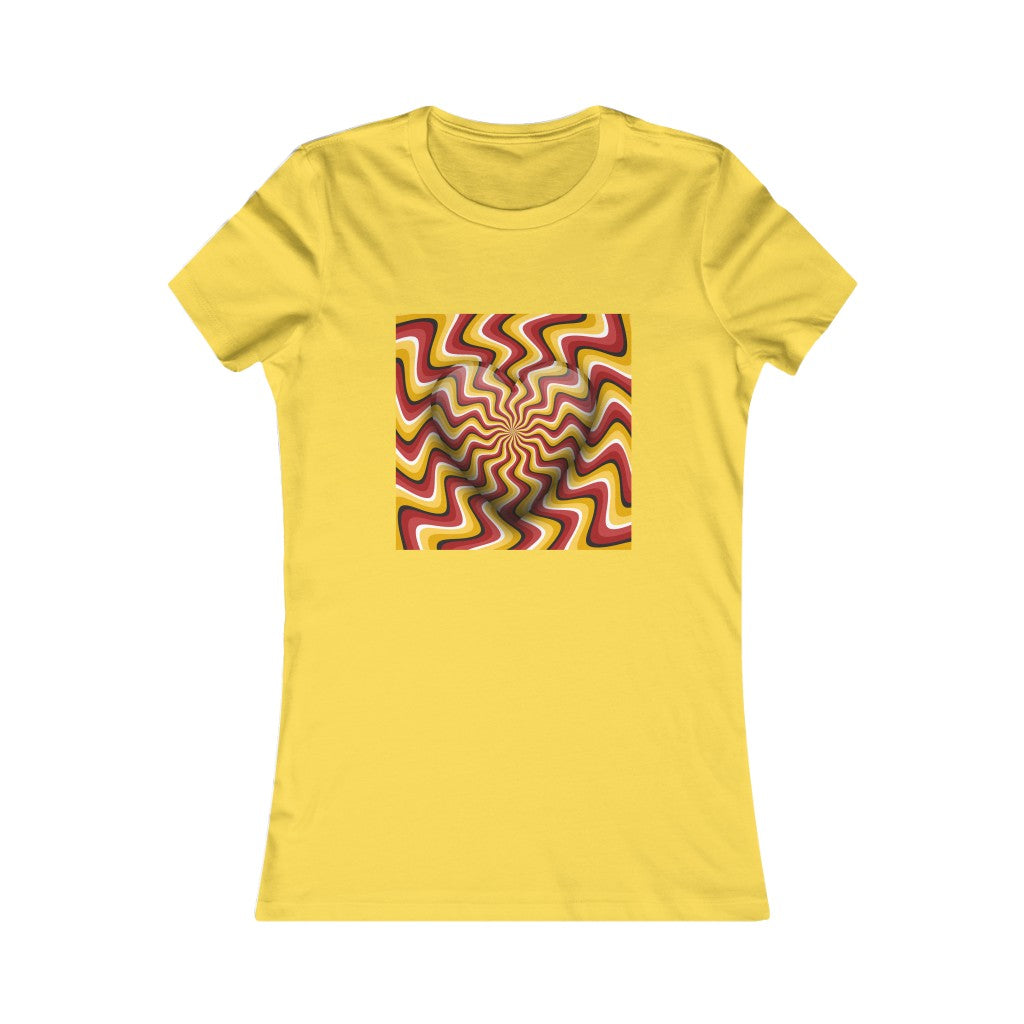 Women's Favorite Tee "Optical illusion Heart"