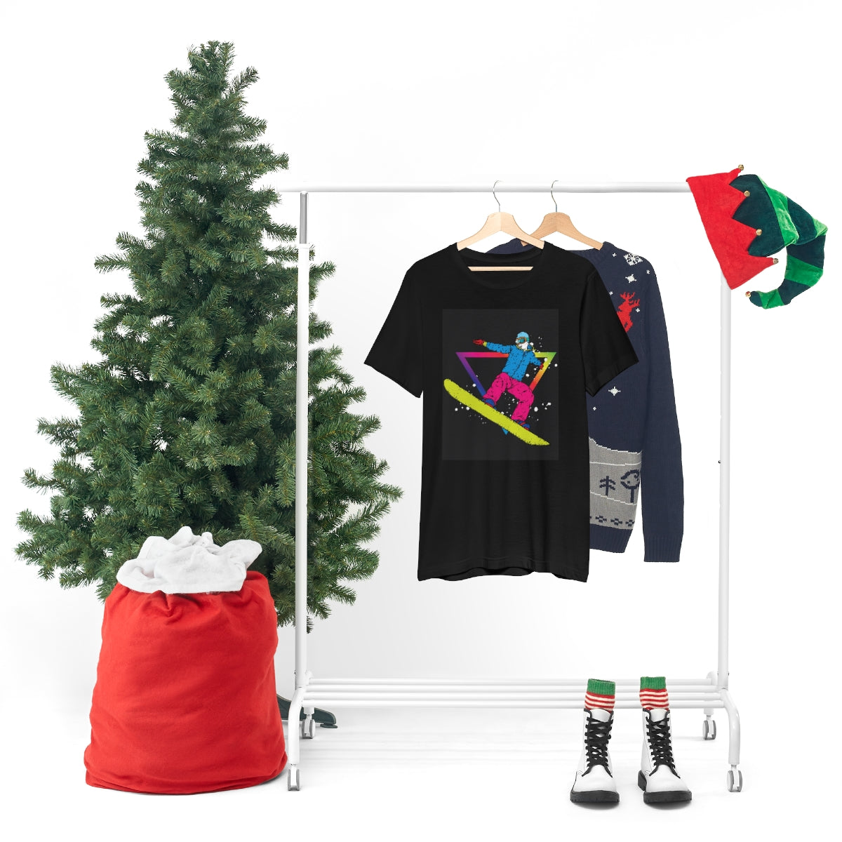 Unisex Jersey Short Sleeve Tee "Snowboarder"