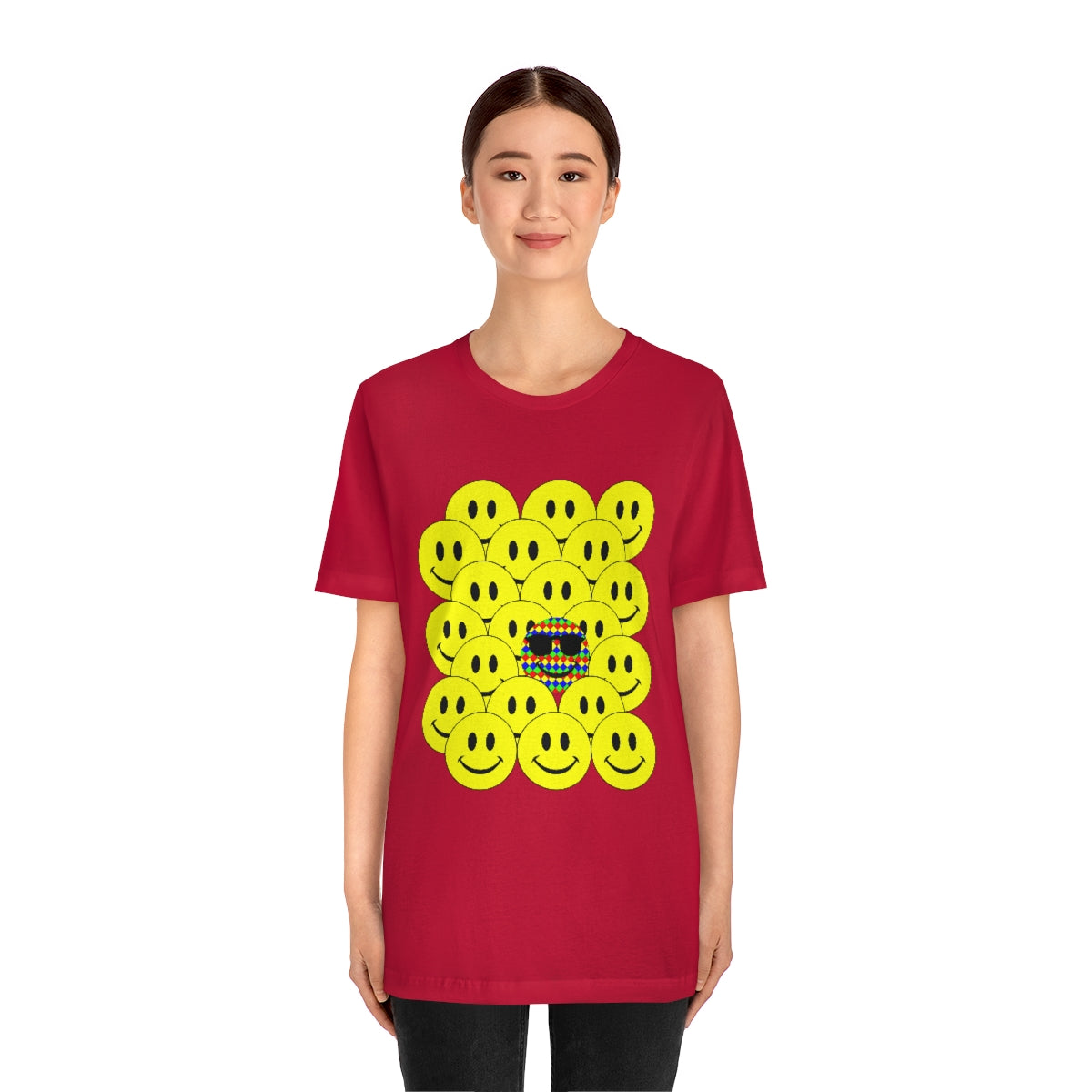 Unisex Jersey Short Sleeve Tee "Think different"