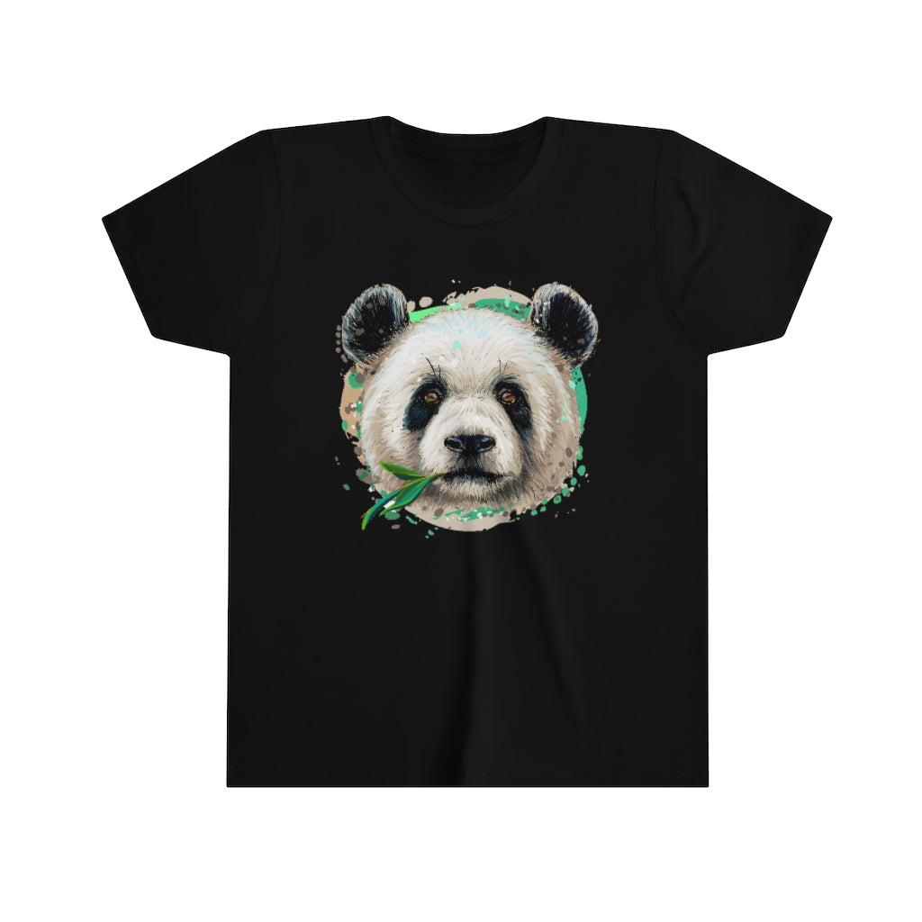 Youth Short Sleeve Tee "Colorful panda"