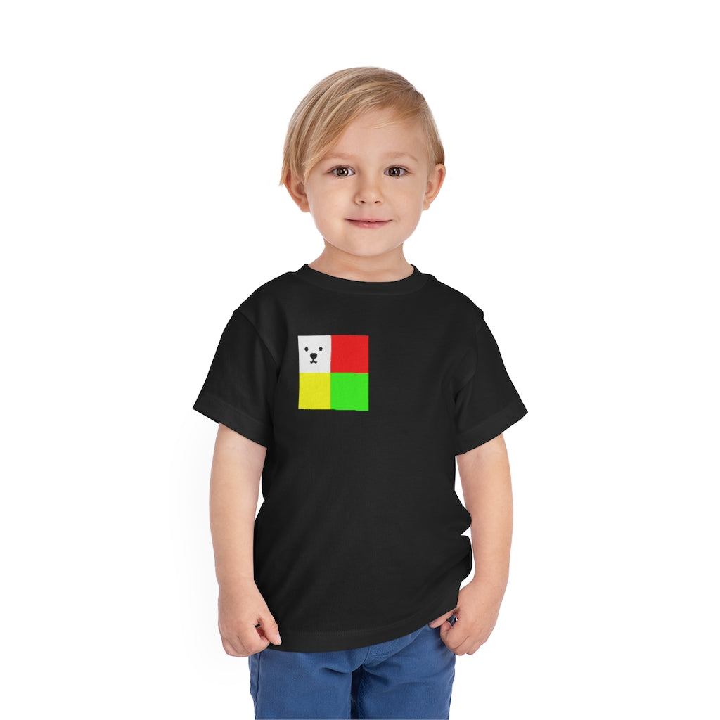 Kids Short Sleeve Tee "CuBeArea middle logo"