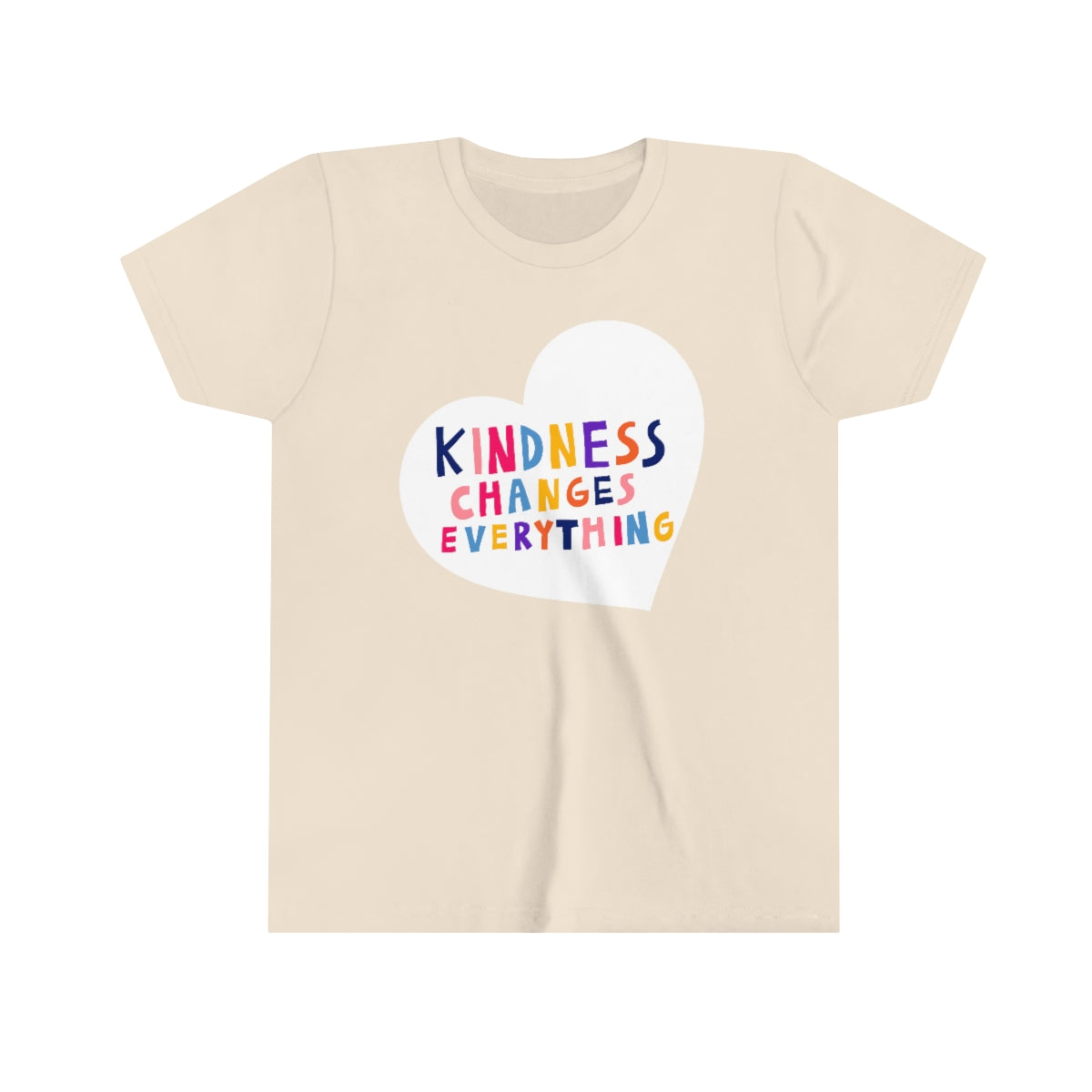 Youth Short Sleeve Tee "Pink shirt DAY Kindness changes everything"