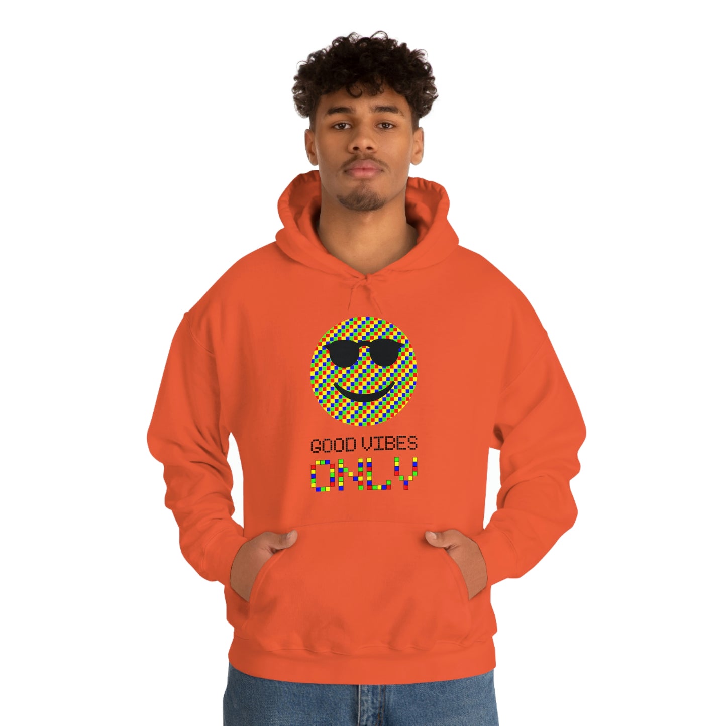 Unisex Heavy Blend™ Hooded Sweatshirt "Good vibes only"