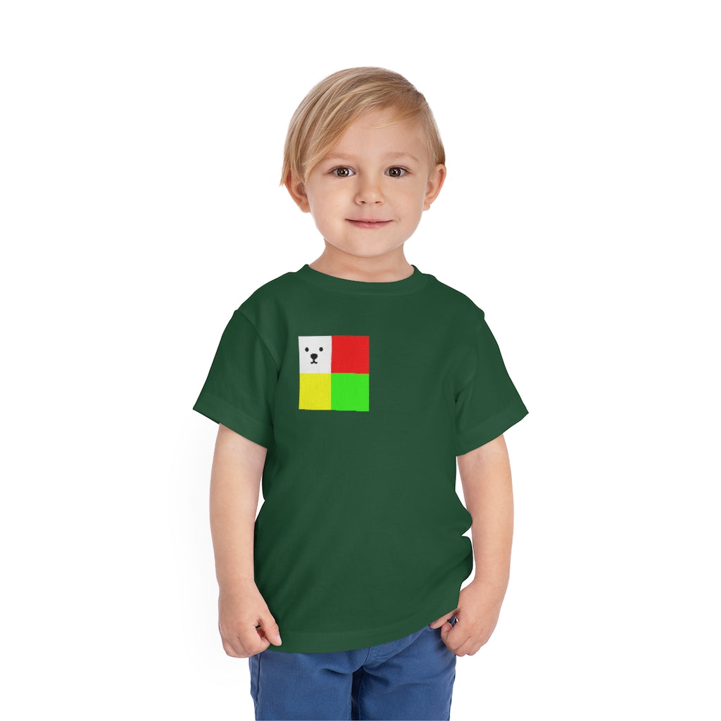 Kids Short Sleeve Tee "CuBeArea middle logo"