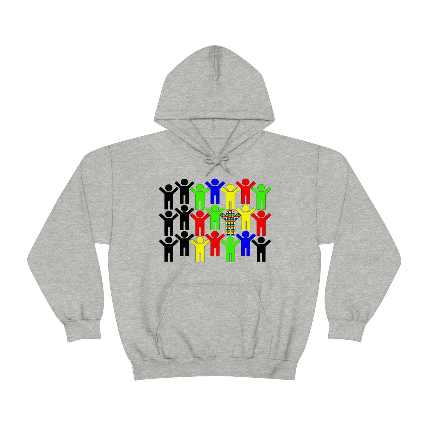 Unisex Heavy Blend™ Hooded Sweatshirt "Change the world by changing yourself"