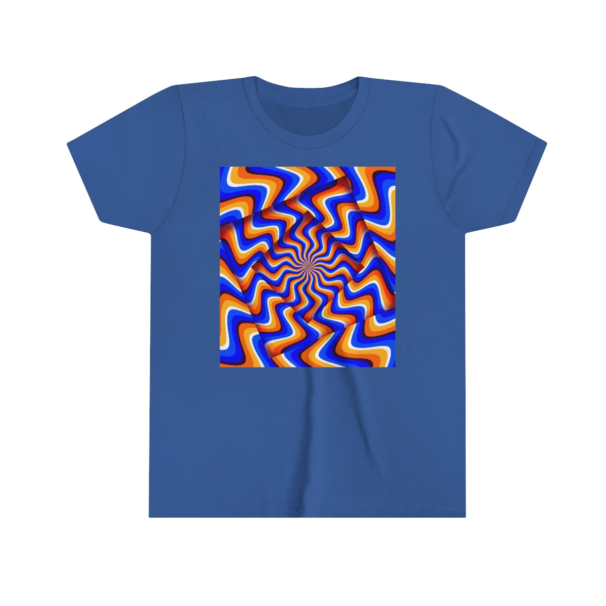 Youth Short Sleeve Tee "Optical illusion Abstract turned frames"