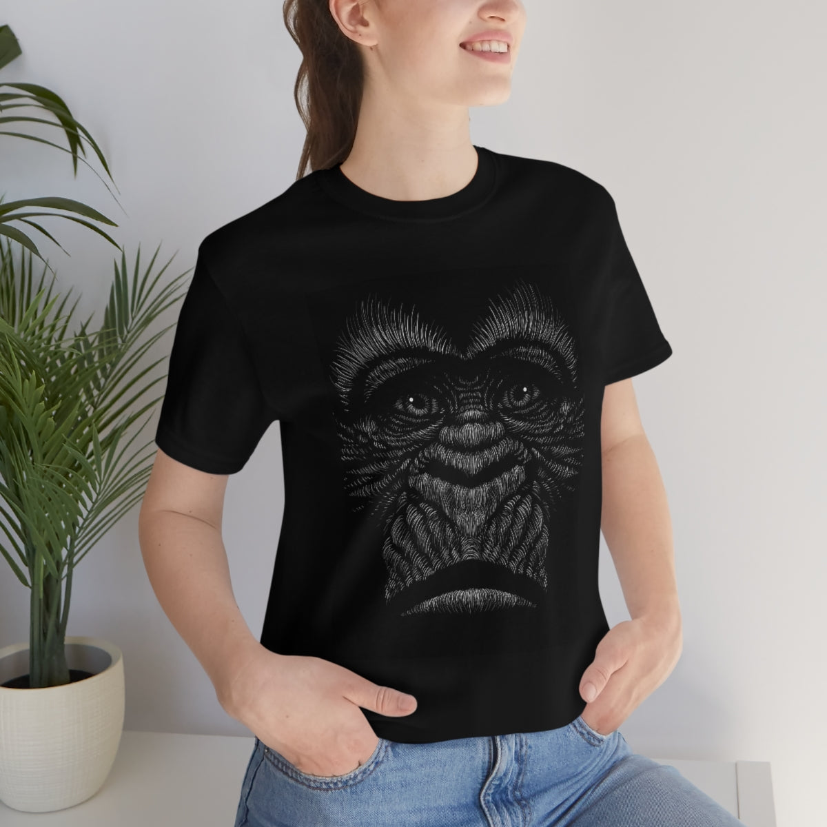 Unisex Jersey Short Sleeve Tee "Gorilla"