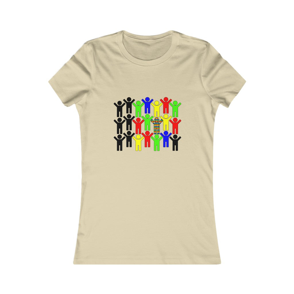 Women's Favorite Tee "Change the World by changing yourself"