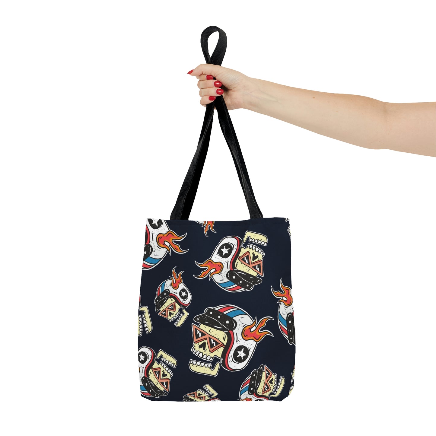 AOP Tote Bag "Skulls"