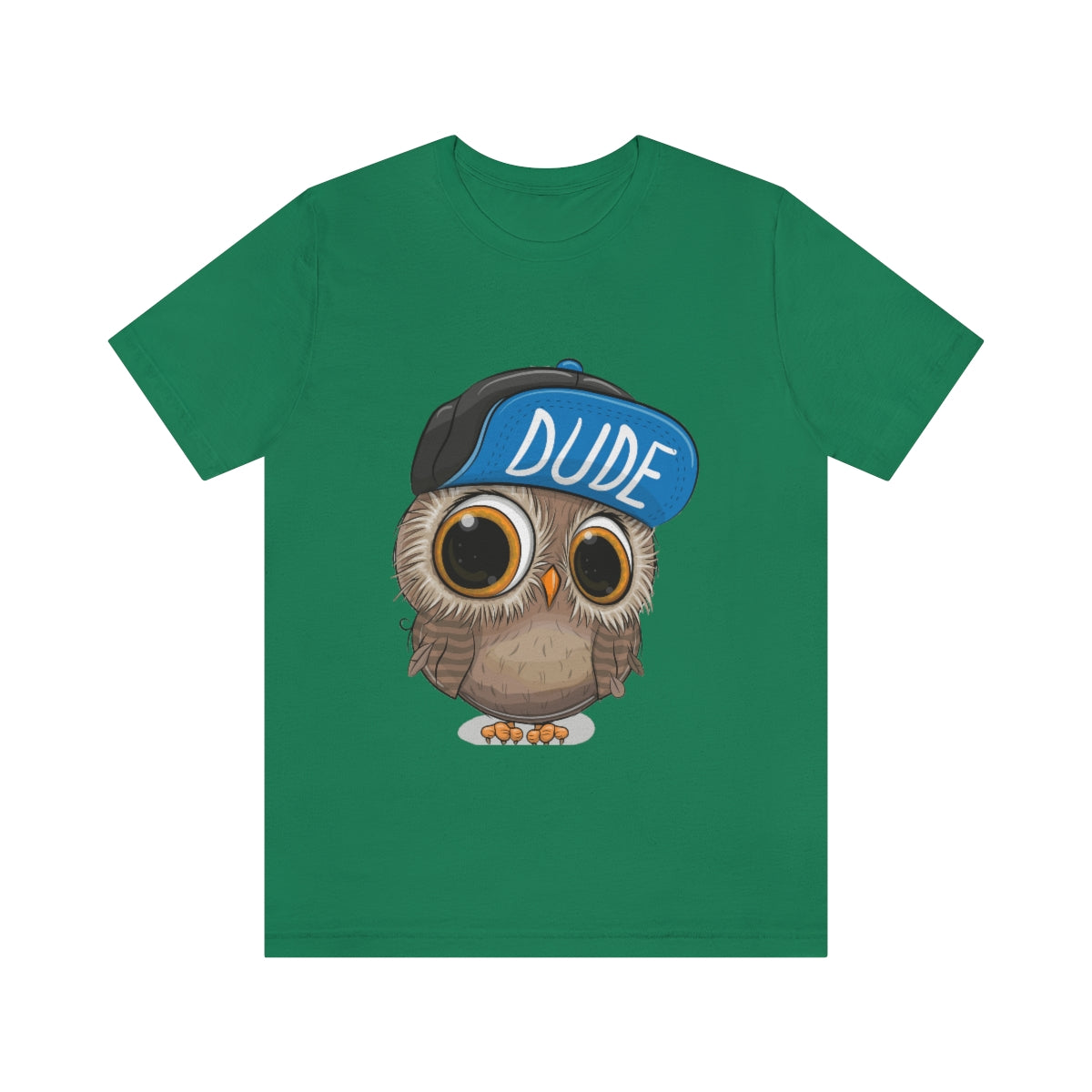 Unisex Jersey Short Sleeve Tee "Cute Cartoon Owl in a cap"