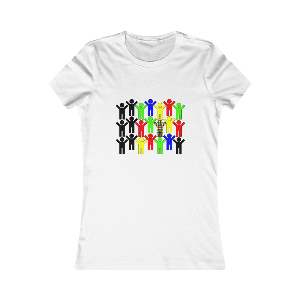 Women's Favorite Tee "Change the World by changing yourself"