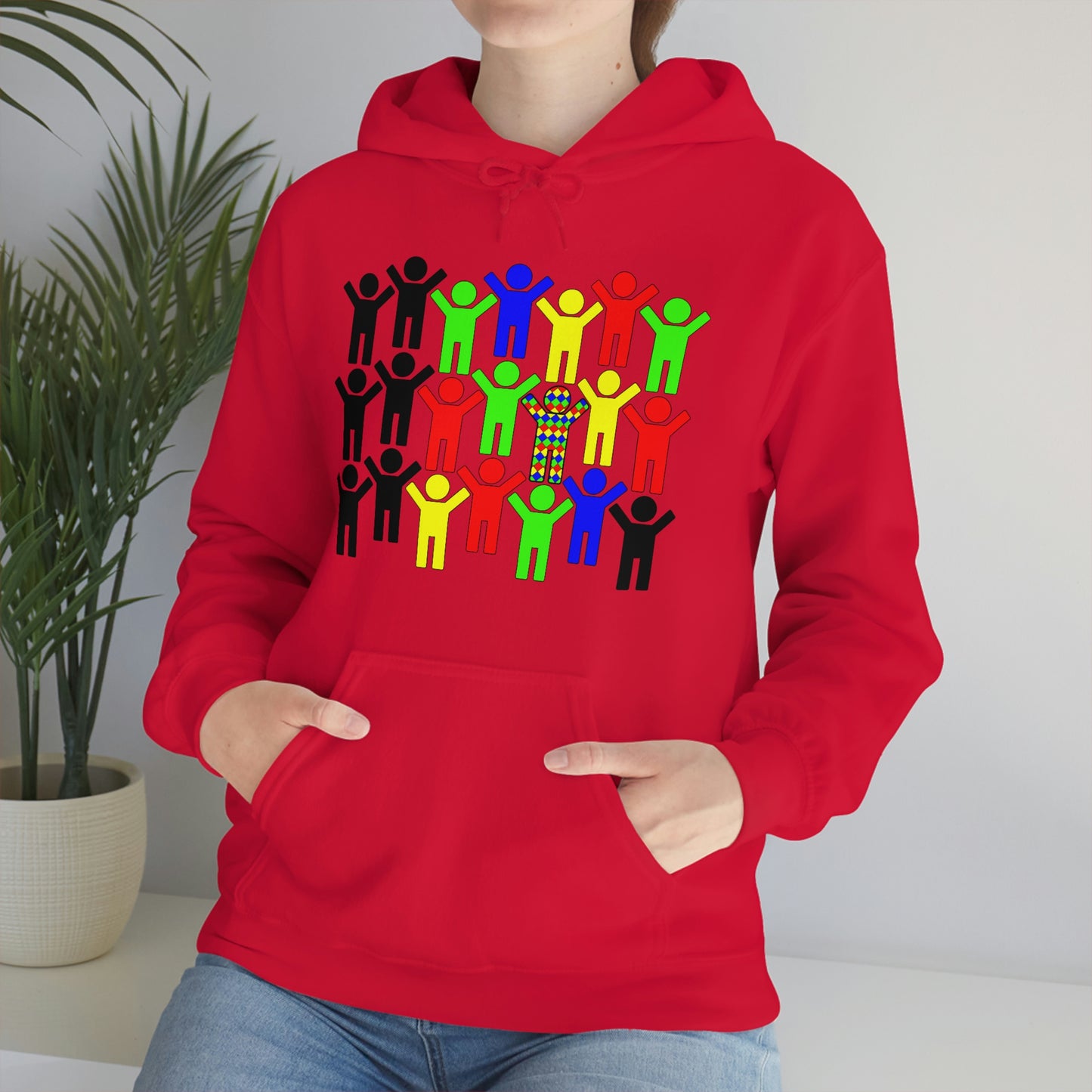 Unisex Heavy Blend™ Hooded Sweatshirt "Change the world by changing yourself"
