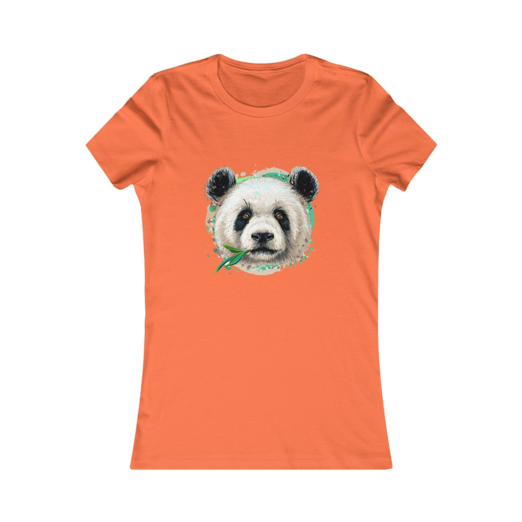 Women's Favorite Tee "Colorful panda"