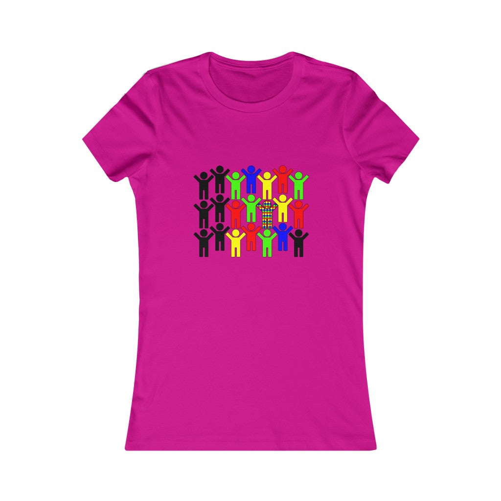 Women's Favorite Tee "Change the World by changing yourself"