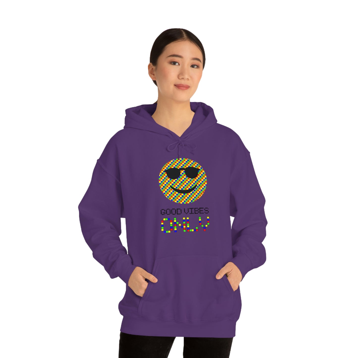 Unisex Heavy Blend™ Hooded Sweatshirt "Good vibes only"