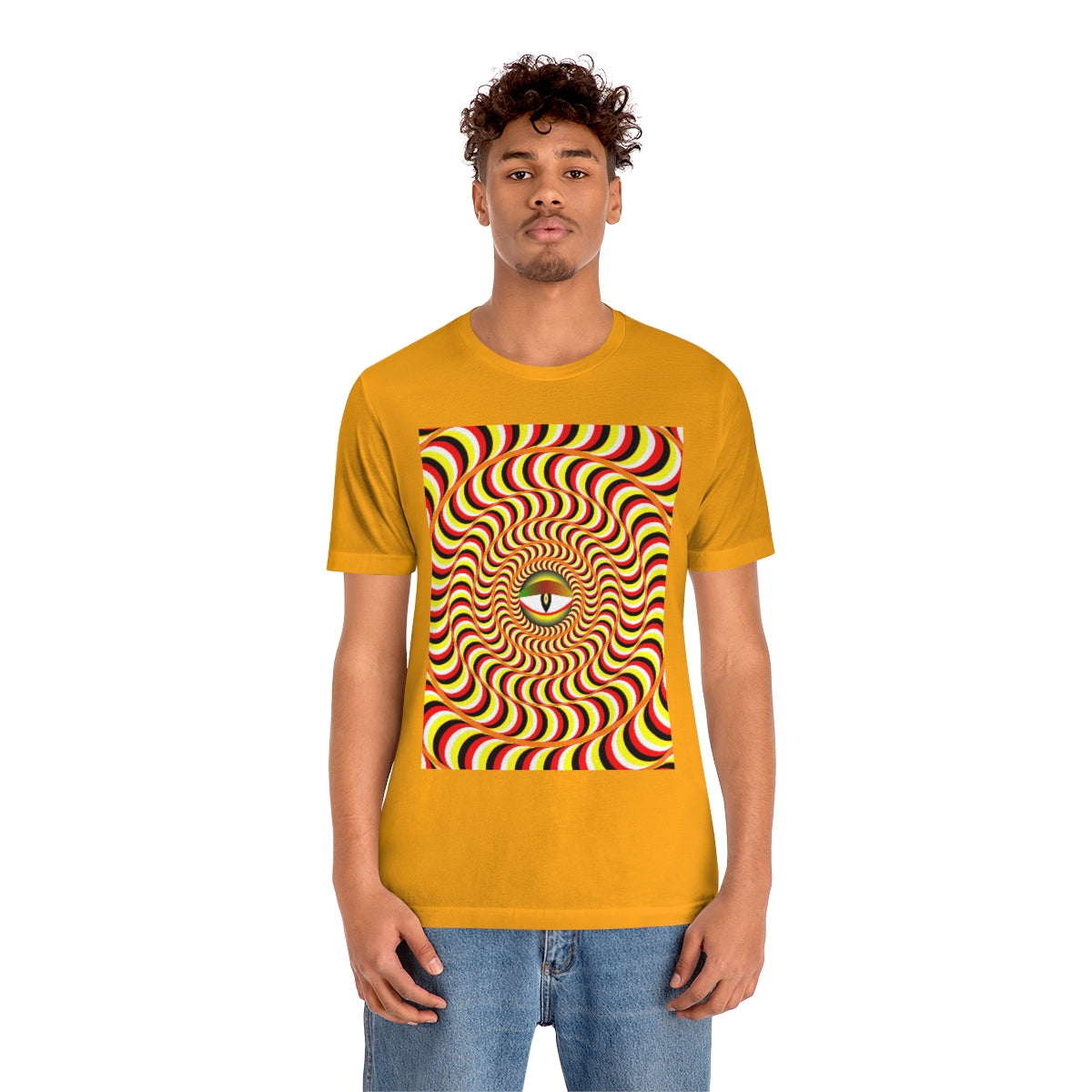 Unisex Jersey Short Sleeve Tee "Optical illusion Snake Eye"