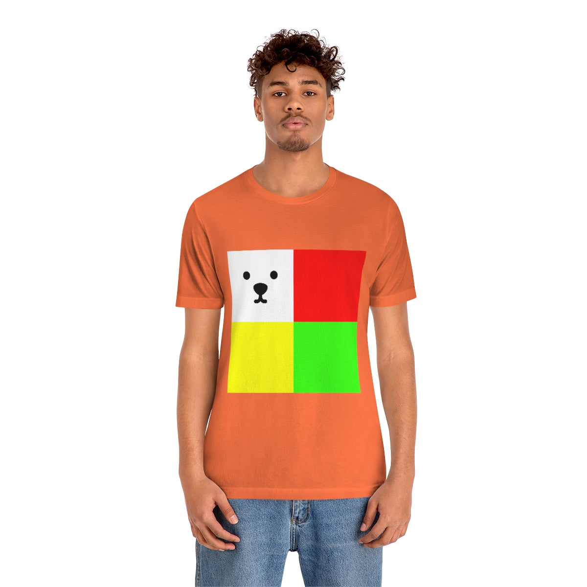 Unisex Jersey Short Sleeve Tee "CuBeArea big logo"