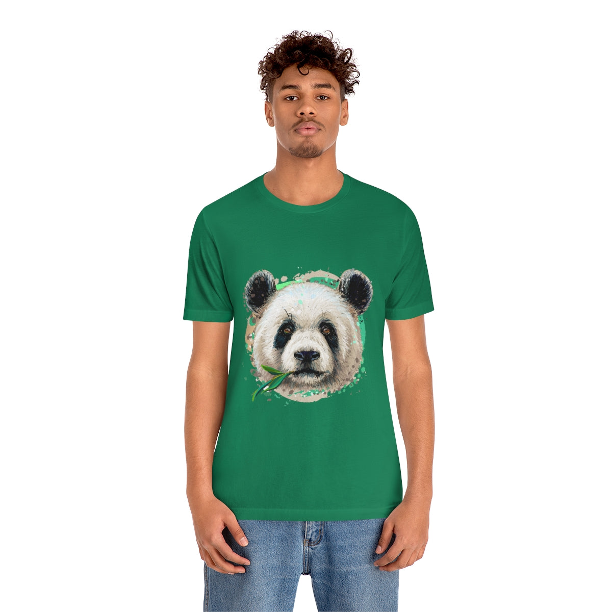 Unisex Jersey Short Sleeve Tee "Colorful panda"