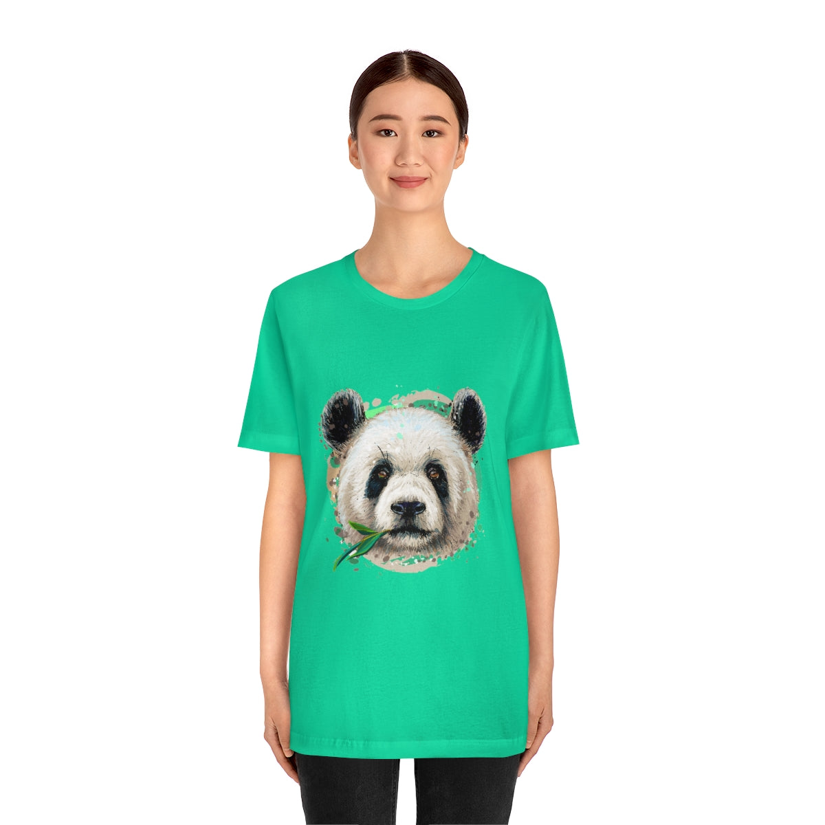 Unisex Jersey Short Sleeve Tee "Colorful panda"
