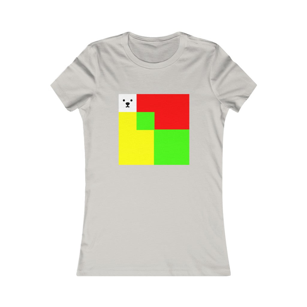 Women's Favorite Tee "CuBeArea abstract"