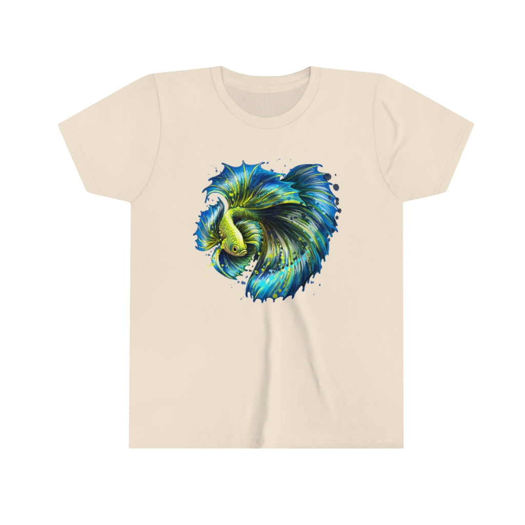 Youth Short Sleeve Tee "Colorful tropical fish"