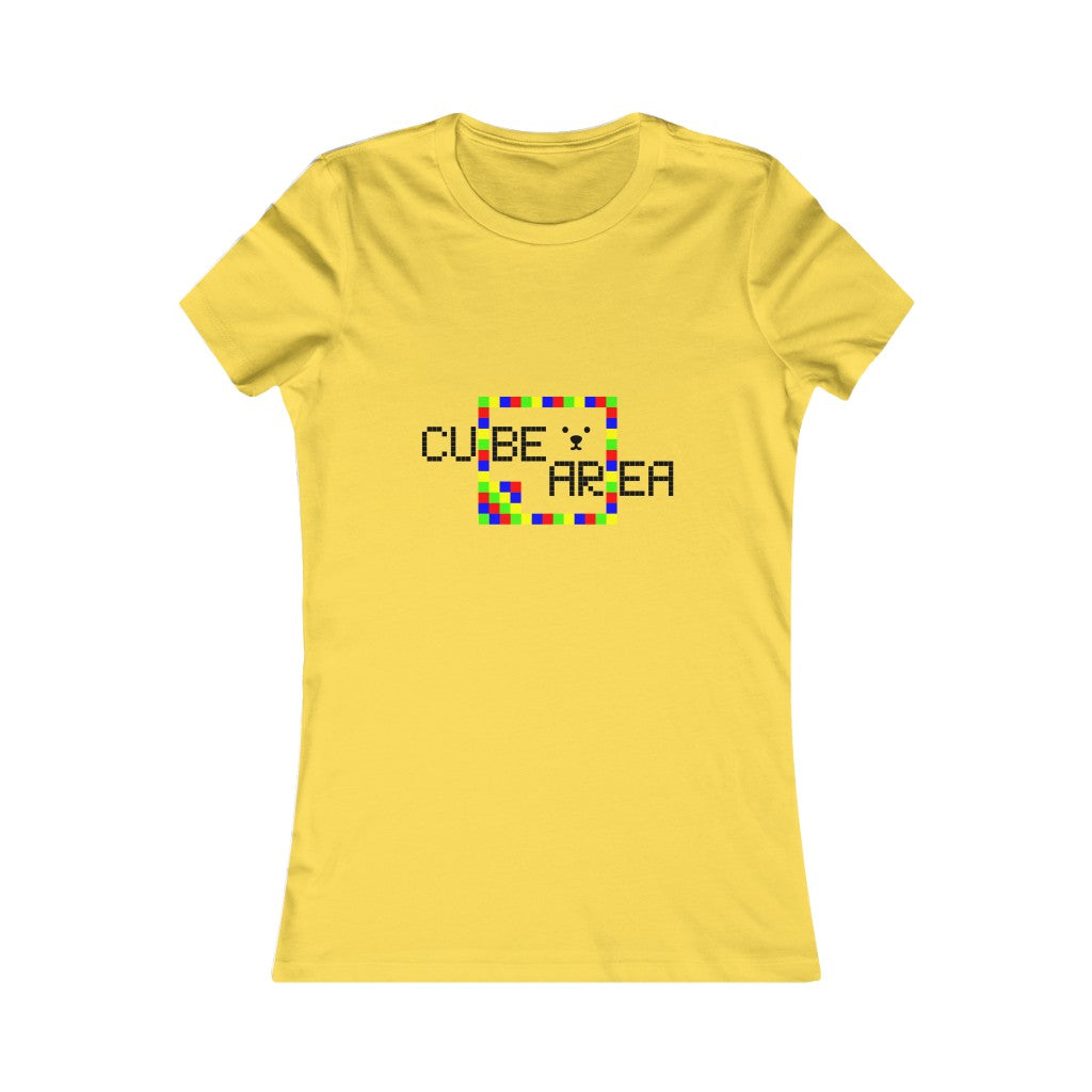 Women's Favorite Tee "CuBeArea"