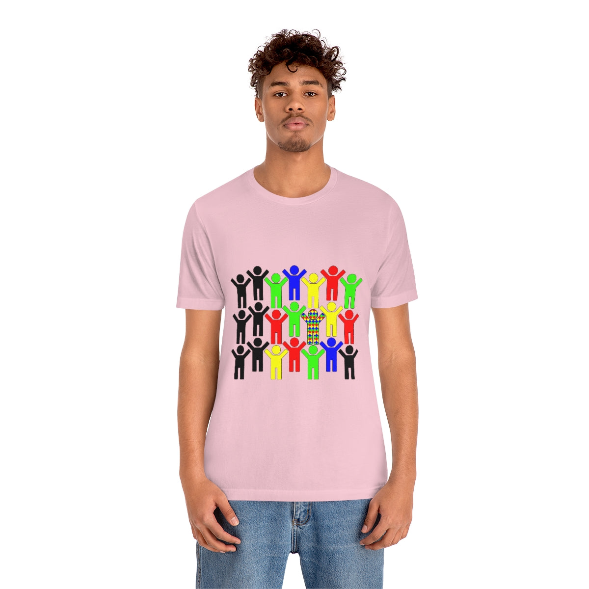 Unisex Jersey Short Sleeve Tee "Change the World by changing yourself"