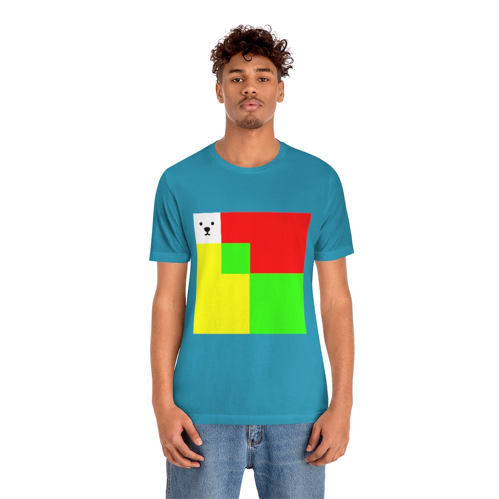 Unisex Jersey Short Sleeve Tee "CuBeArea abstract"