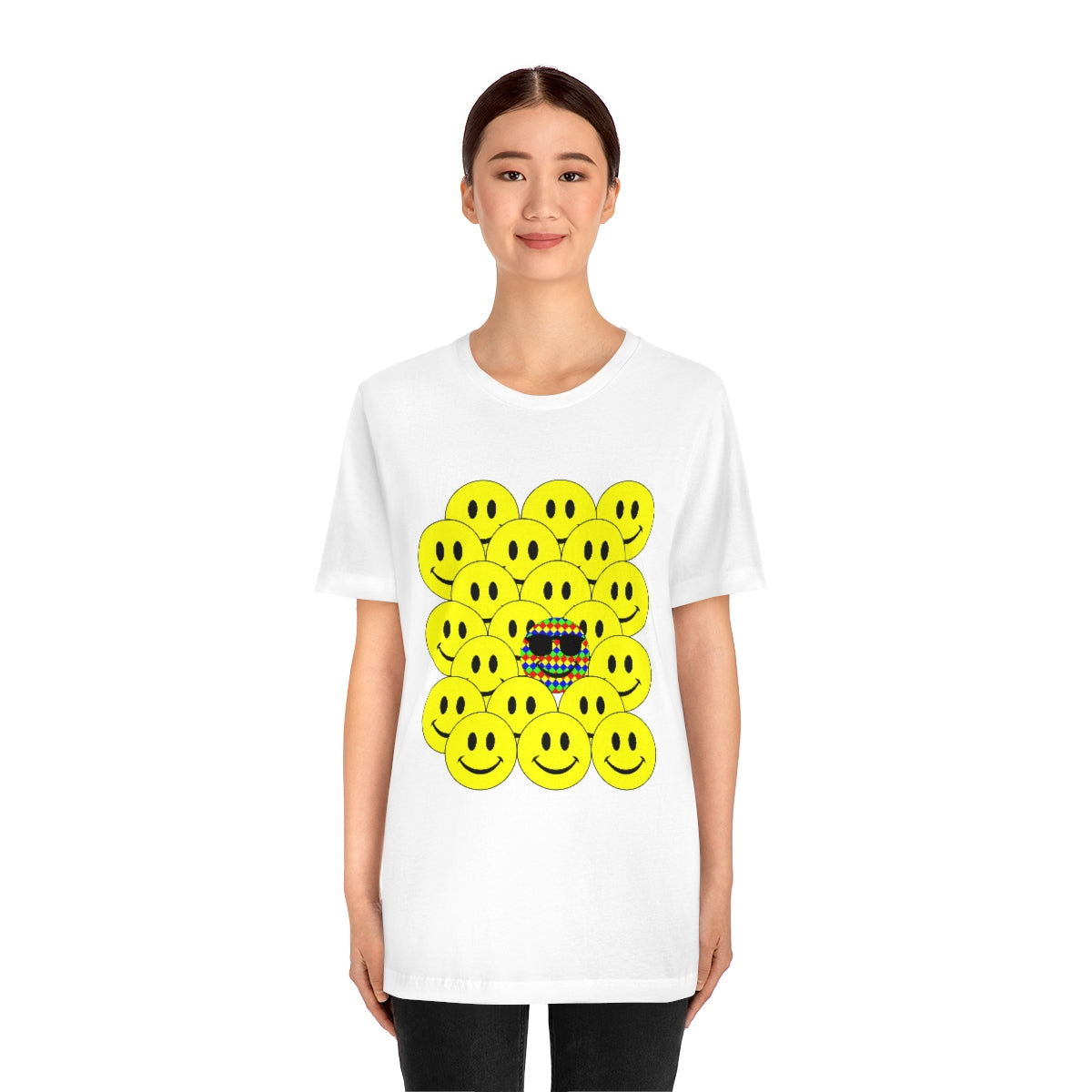 Unisex Jersey Short Sleeve Tee "Think different"